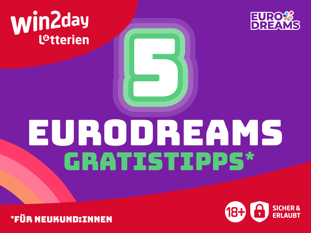 5 Eurodreams GRATISTIPPS!