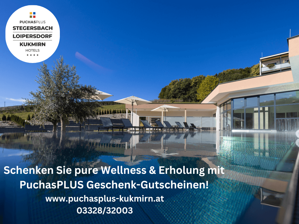 Schenken Sie pure Wellness & Erholung!